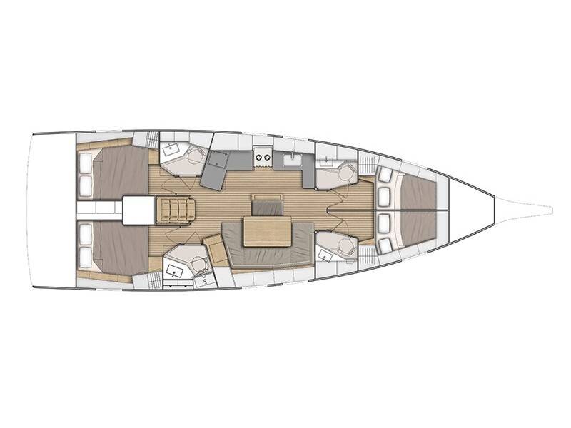 Oceanis 46.1 Nemesi - Standard line