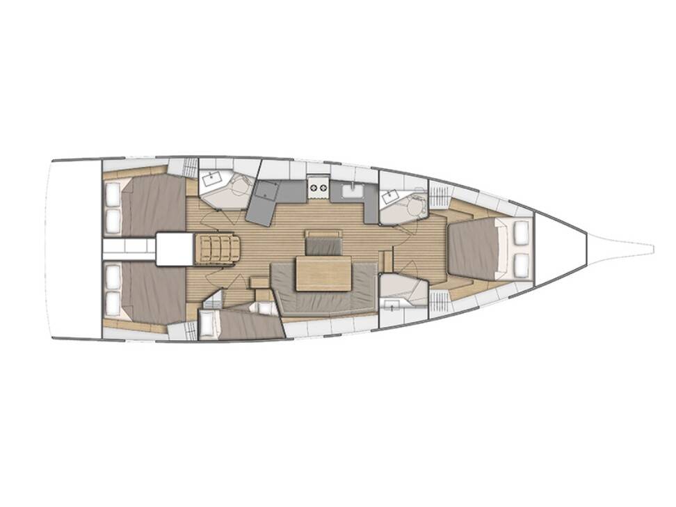 Oceanis 46.1  Calliope - Comfort line