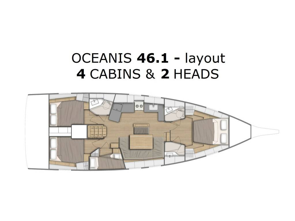 Oceanis 46.1  NAUTI BUOY
