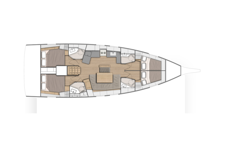 Oceanis 46.1 First Kiss