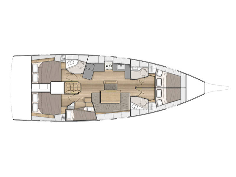 Oceanis 46.1 Senza Ostacoli