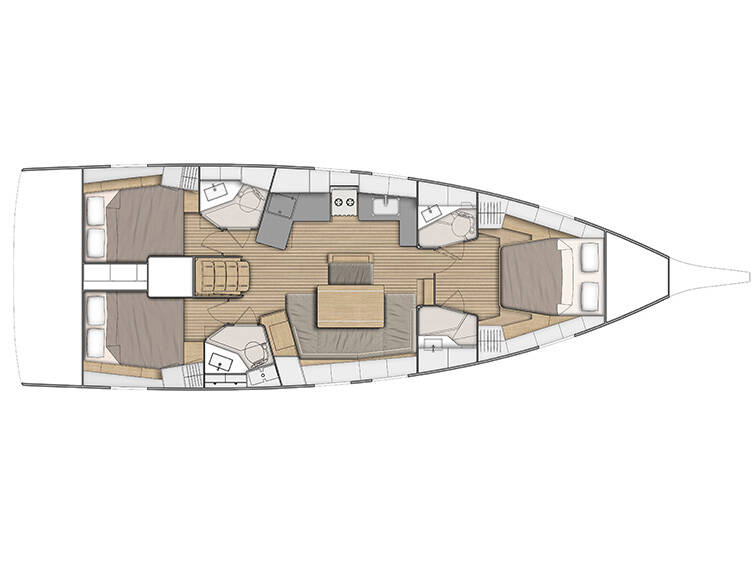 Oceanis 46.1  Kebiwan