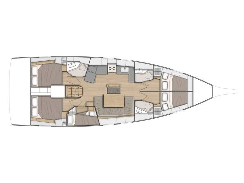 Oceanis 46.1 Nora  - Water maker, Solar Panel