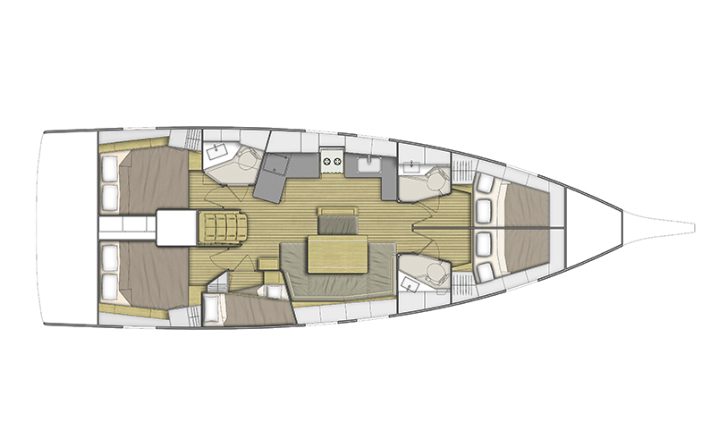 Oceanis 46.1 Kos 46.3