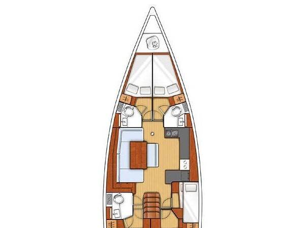 Oceanis 48 Senza Fine  ( A/C and Generator )