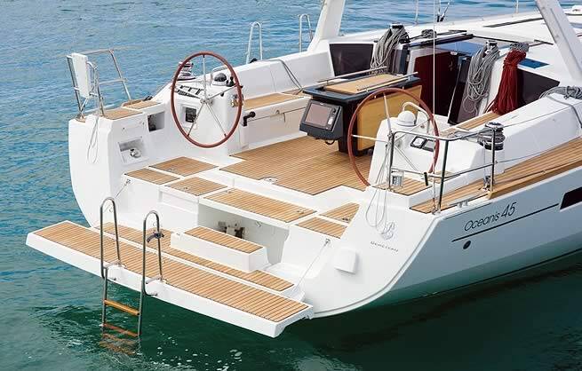 Oceanis 48 Nabucco: Aft cabin #2 (Cabin charter - 2 pax) Fully Crewed, ALL EXPENSES