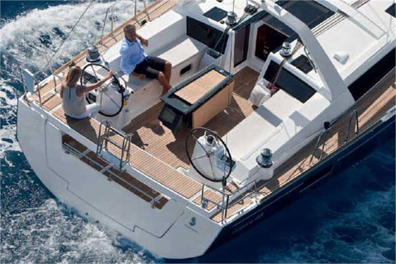 Oceanis 48 Nabucco: Aft cabin #2 (Cabin charter - 2 pax) Fully Crewed, ALL EXPENSES