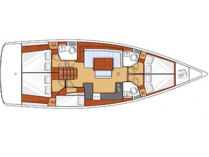 Oceanis 48 Hesperus - Standard line