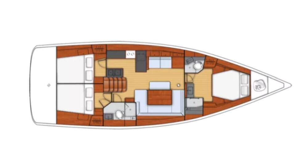 Oceanis 48 Dream Atlas