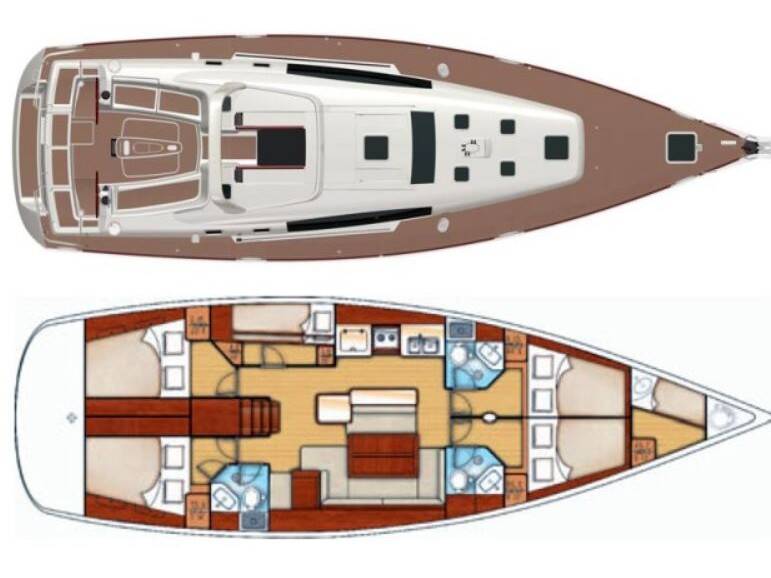 Oceanis 50 Family Free Spirit - Brand New engine 2020