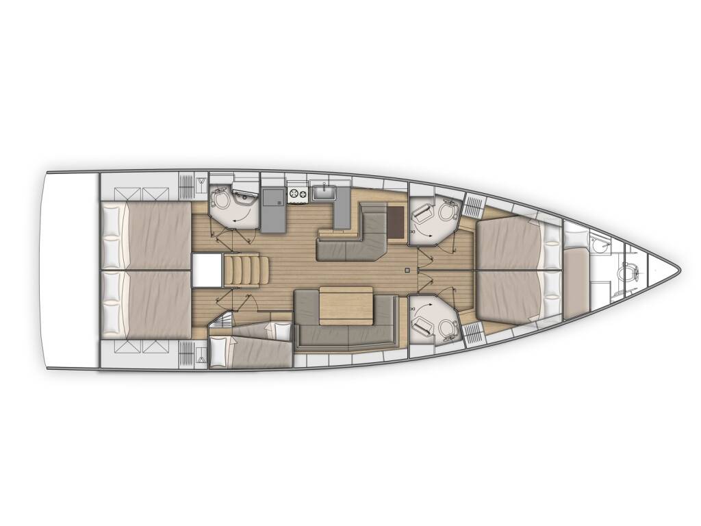 Oceanis 51.1 Alboran Lambrusco (Radazul)