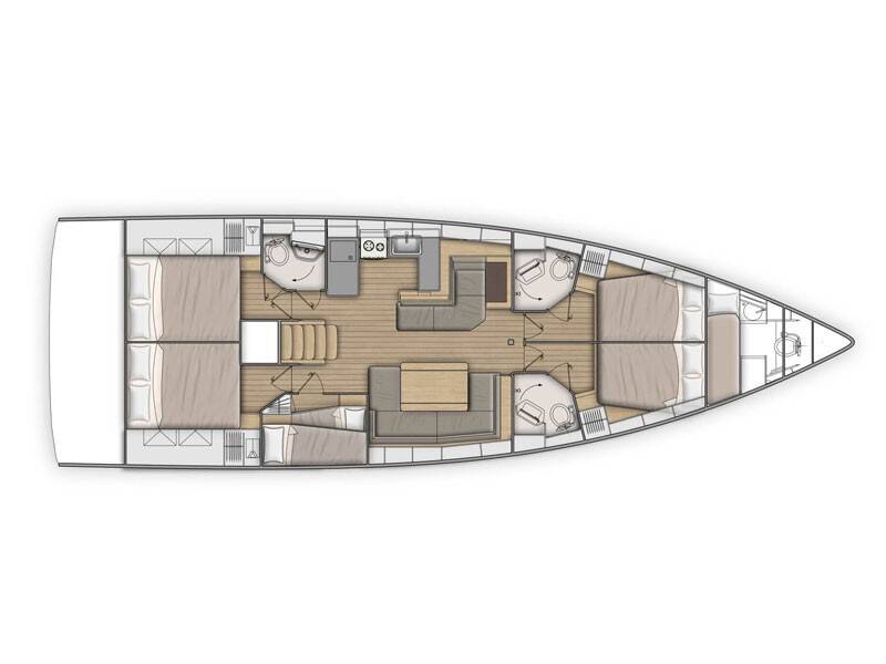 Oceanis 51.1 Caramel