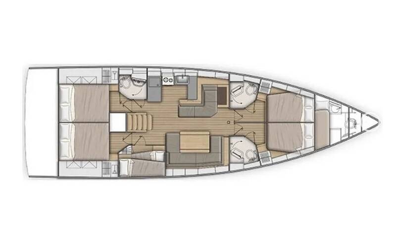 Oceanis 51.1 Velvet Dice