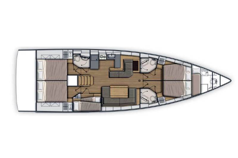 Oceanis 51.1 Christina