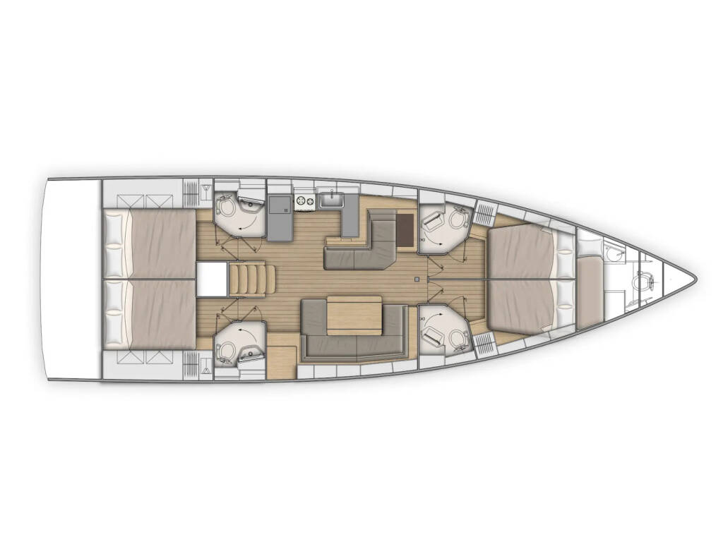 Oceanis 51.1 Adriatic Sense 1