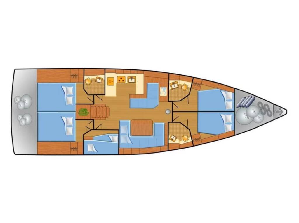 Oceanis 51.1 Alboran Aperol (Majorca)