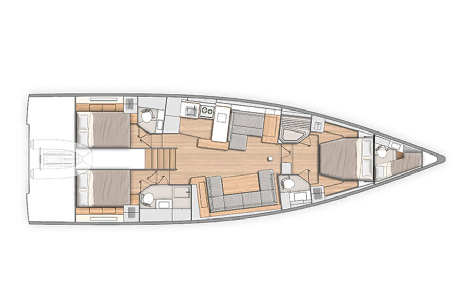 Oceanis 54 Heartbeat