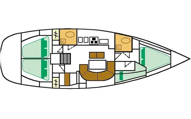 Oceanis Clipper 411 Erika