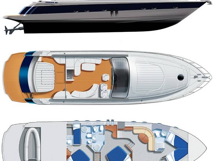 Pershing 64 AQUAZOE