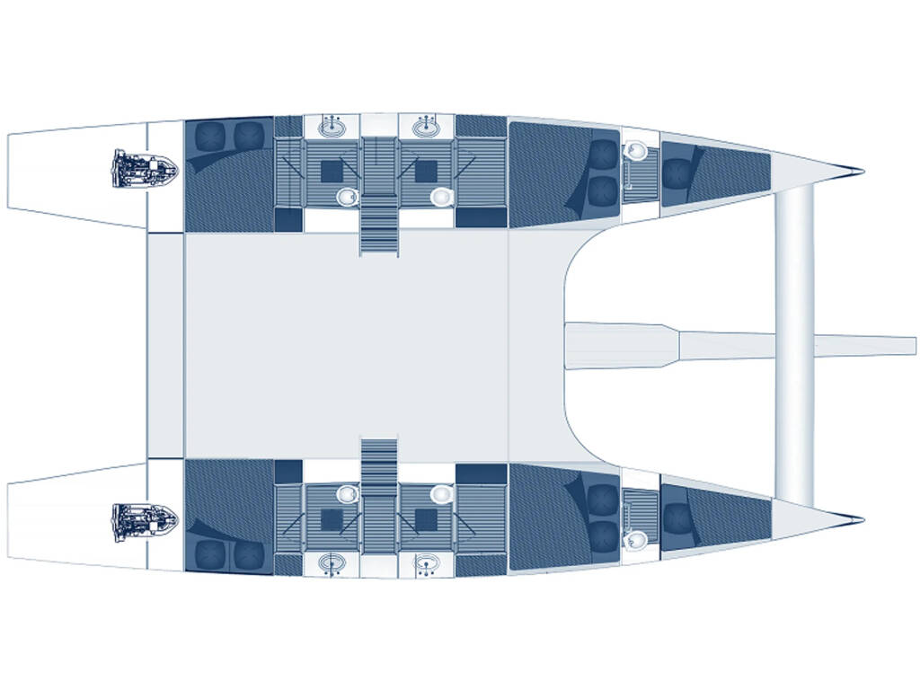 Sapphire Catamaran  Sapphire (cabin 2)