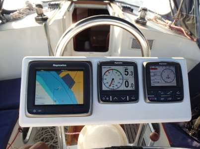 Sun Odyssey 36.2 Pythagoras (electric head, wind generator)