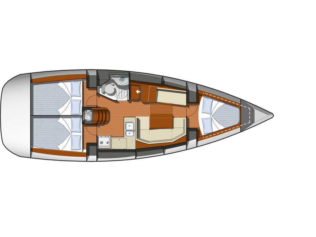 Sun Odyssey 36i Mala