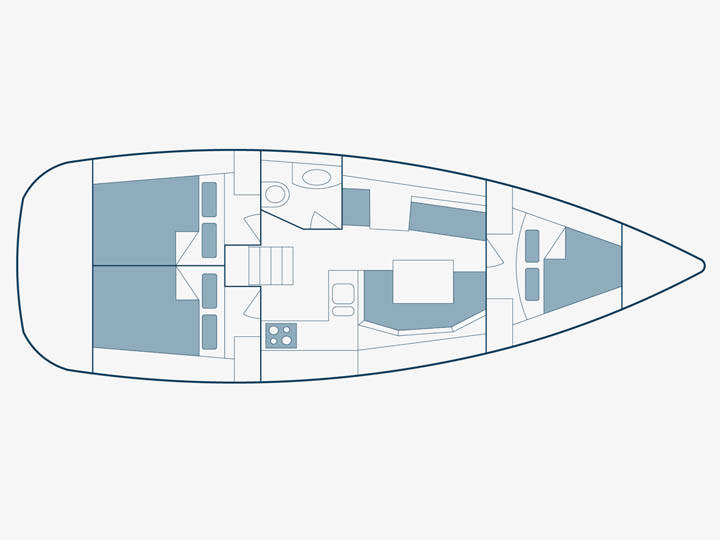 Sun Odyssey 36i Kos 36.1