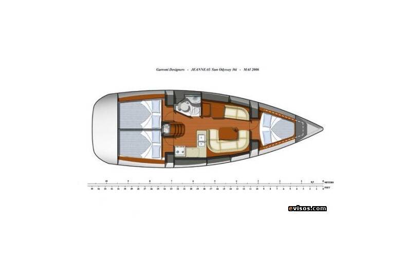 Sun Odyssey 36i Sail Mira