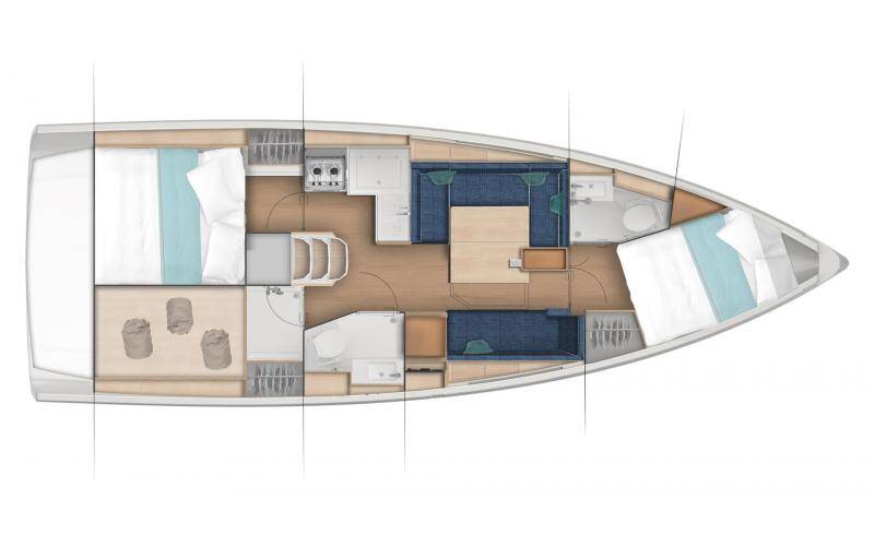 Sun Odyssey 380 Soca Sleigh