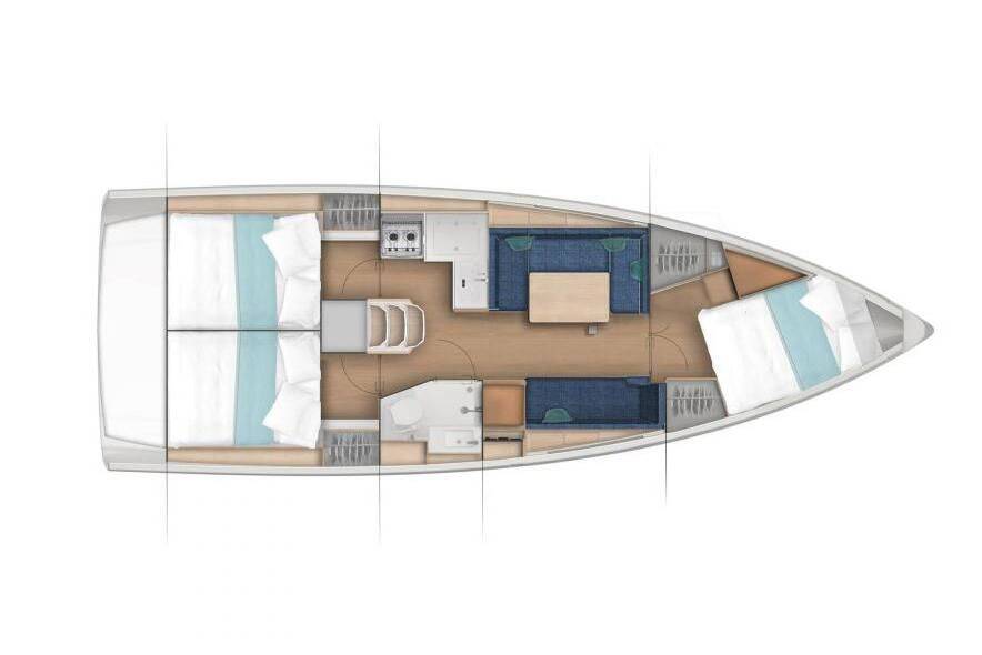 Sun Odyssey 380 Kavinton