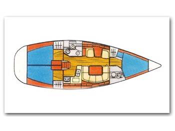 Sun Odyssey 40 Cingene