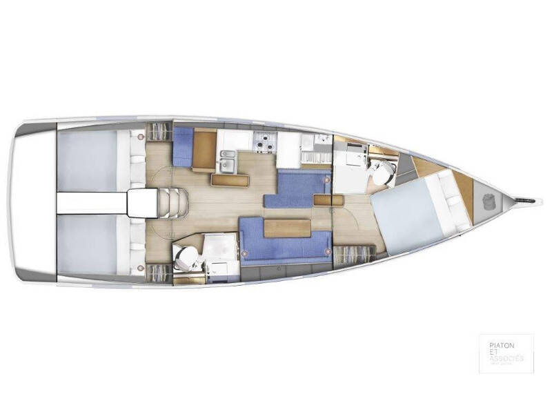 Sun Odyssey 410 OSKAR  new 2024 (air condition, solar panels)