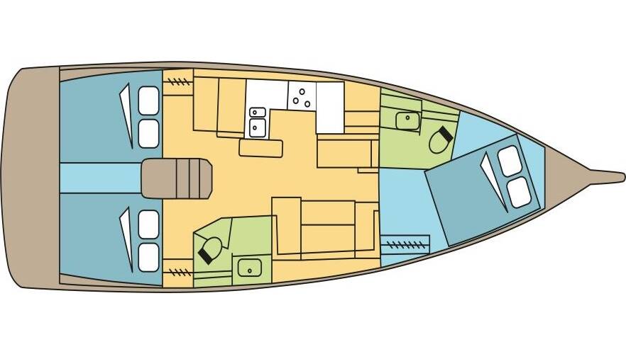 Sun Odyssey 410 Eretmochelys