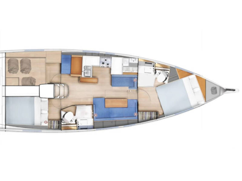 Sun Odyssey 410 Alma Libre VI