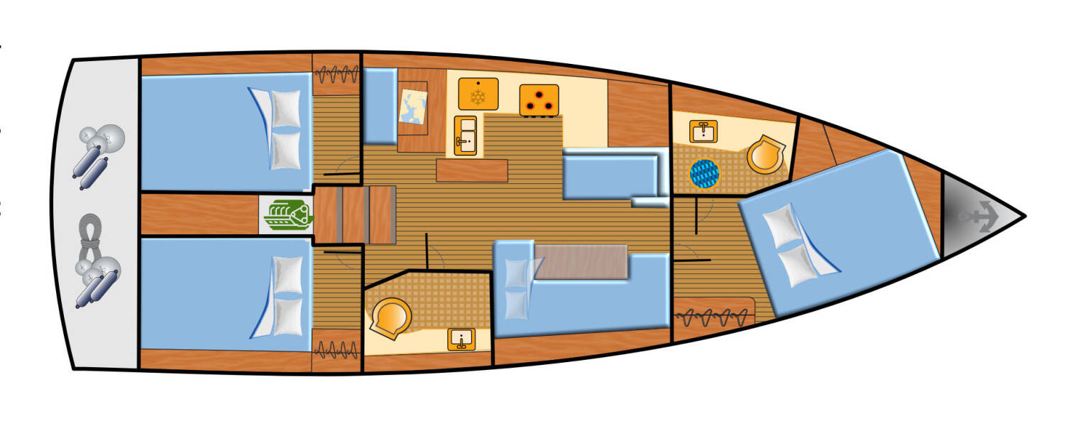 Sun Odyssey 410 Titzi