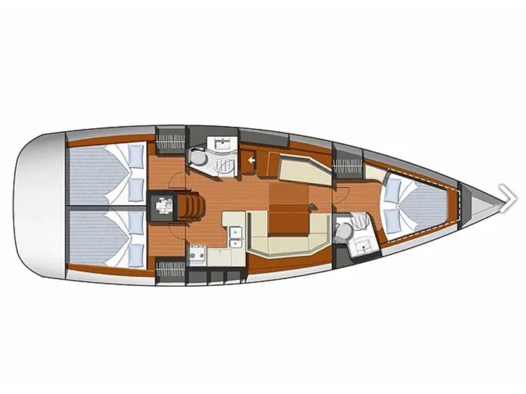 Sun Odyssey 42 i Sea Nest