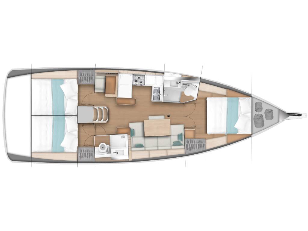 Sun Odyssey 440  White Marlin