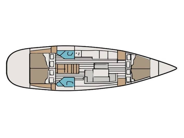 Sun Odyssey 44i Alcor 