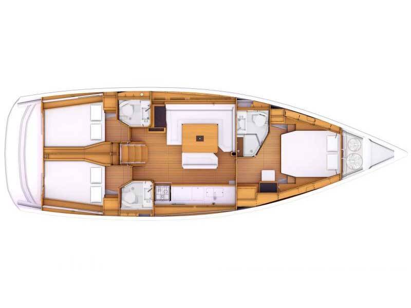 Sun Odyssey 479 Lucky Rain