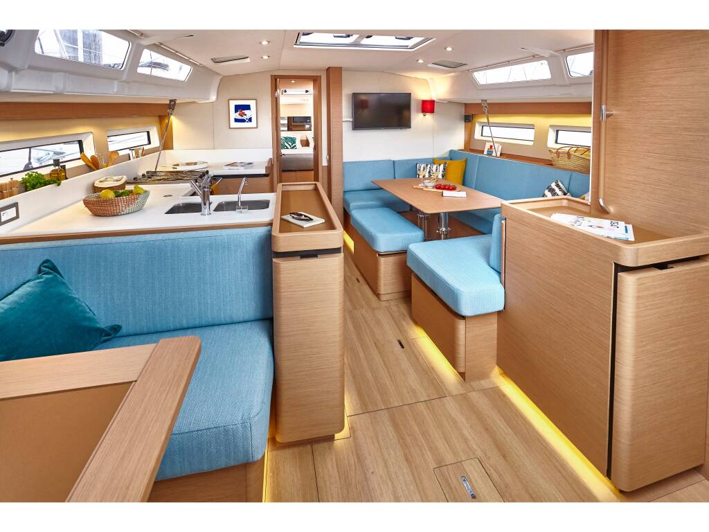 Sun Odyssey 490 5 cabins ETHERIA