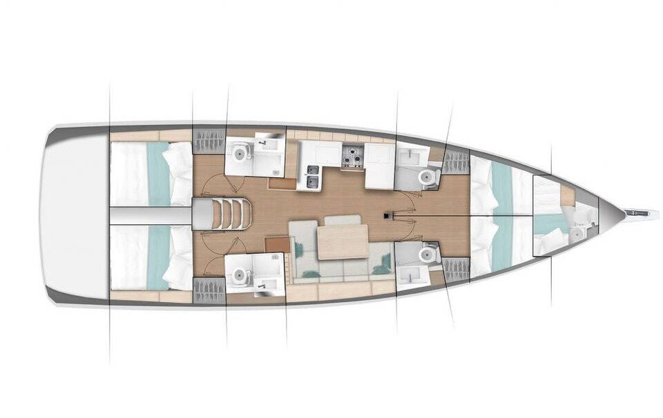 Sun Odyssey 490 Lady Flora 2