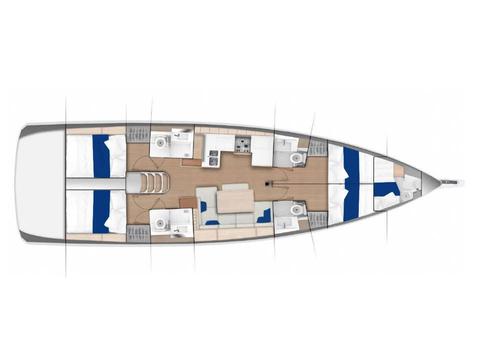 Sun Odyssey 490 Rigel