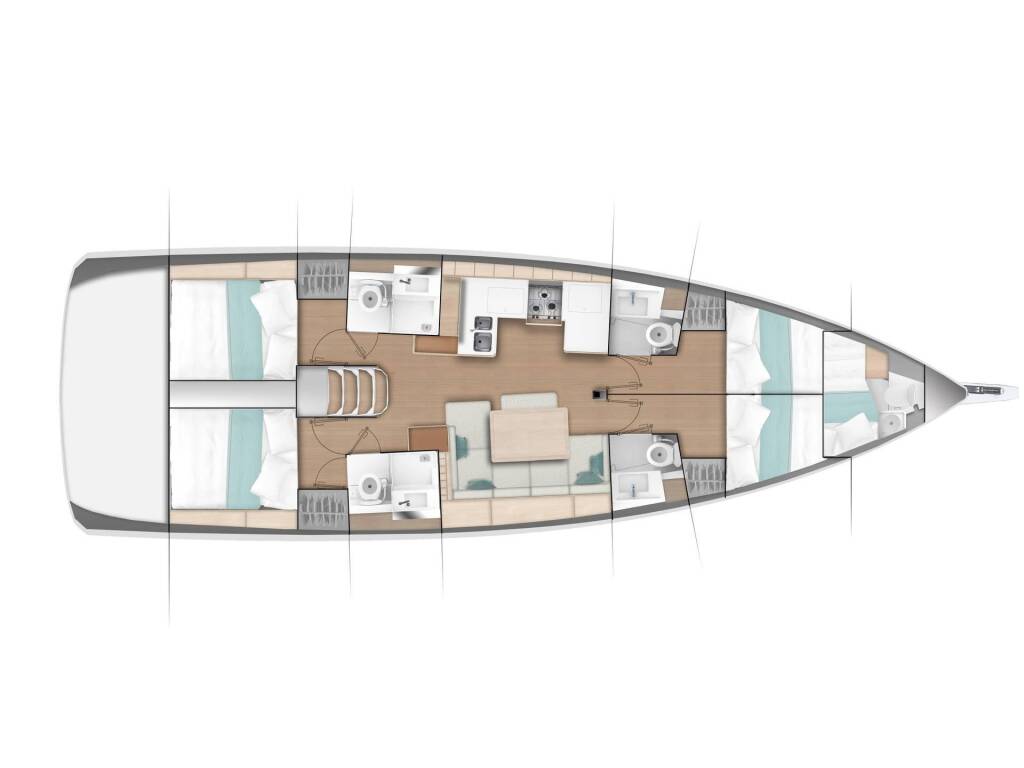 Sun Odyssey 490 Sventola