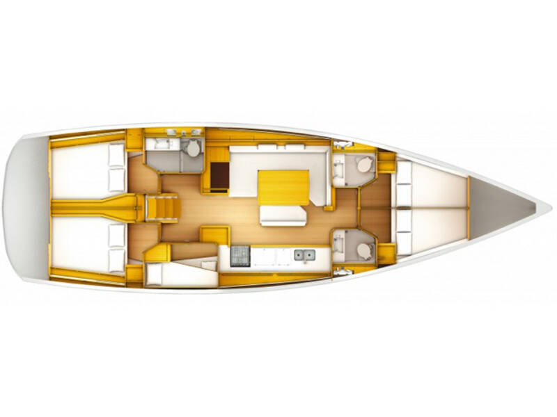 Sun Odyssey 519 Kalos - Standard line
