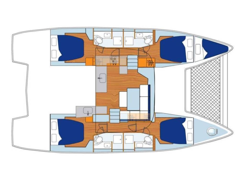 Sunsail 46 Cat 