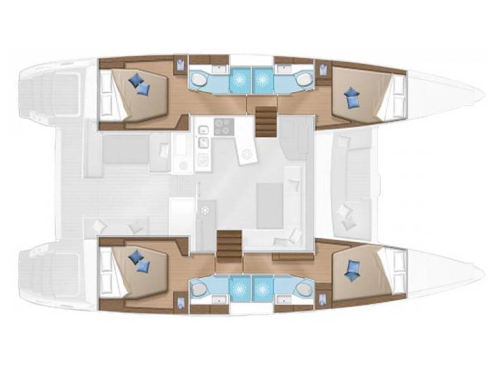 Sunsail Lagoon 450F 