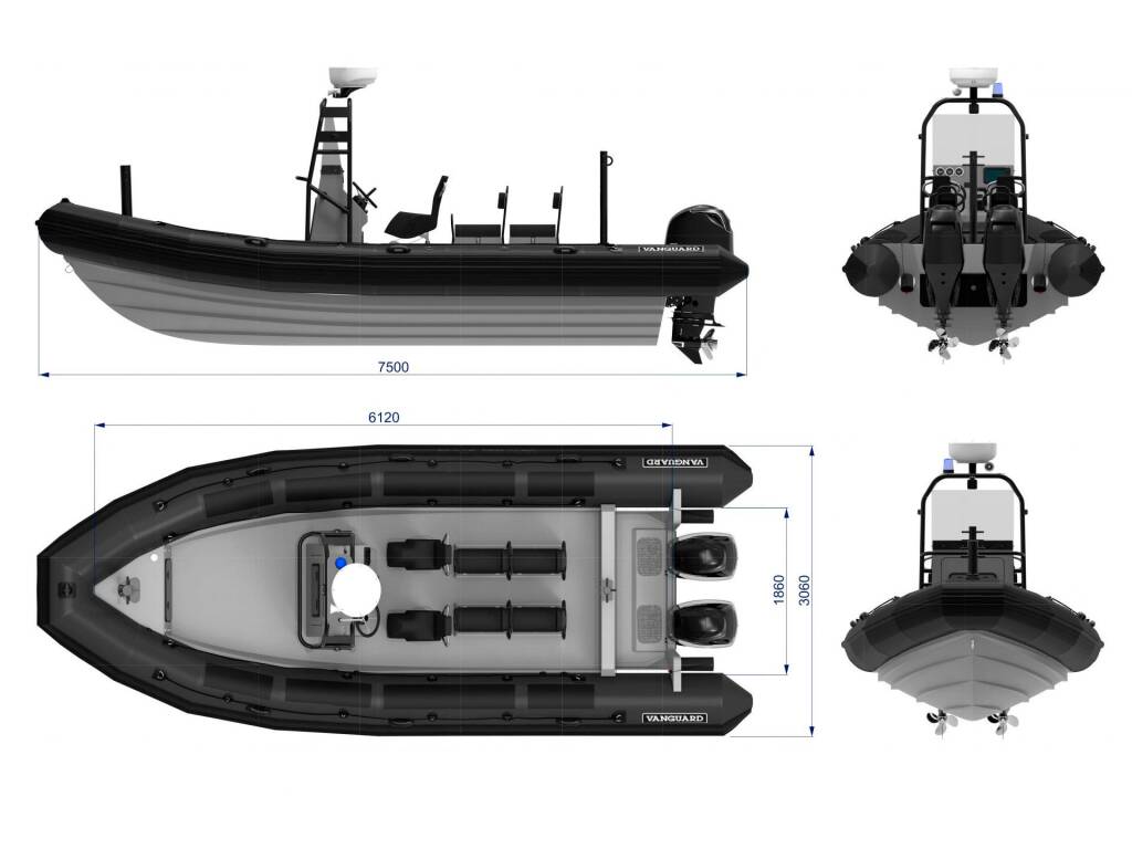 Vanguard DR-760 Sailway Nueve